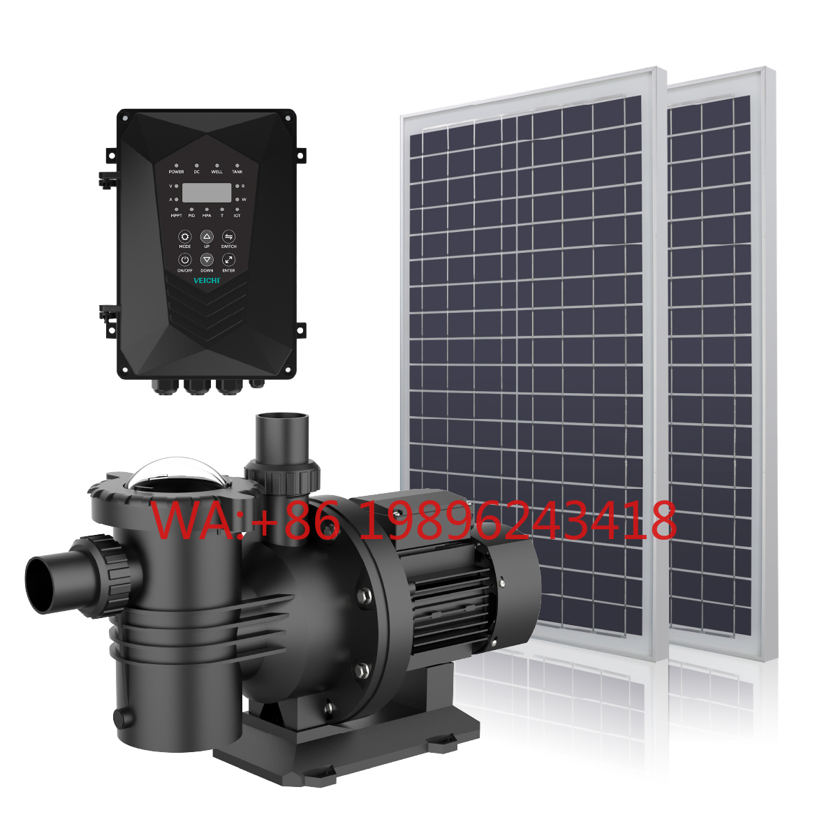 Solar Water Pump - Pompe de piscine solaire VEICHI AC