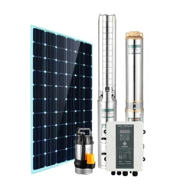 Solar Water Pump - Pompe solaire submersible Q3SC3.8-180 DC, pompe