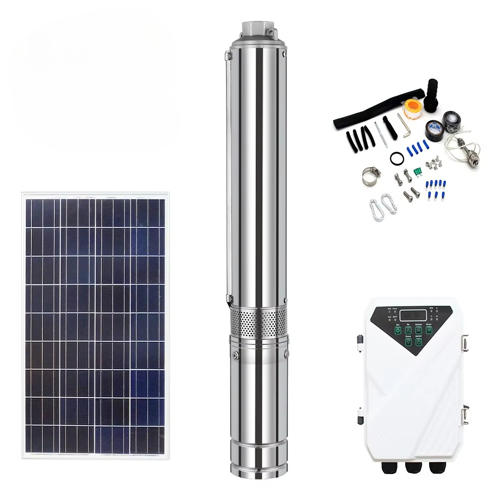 Solar Water Pump - Pompe submersible solaire pour puits profond