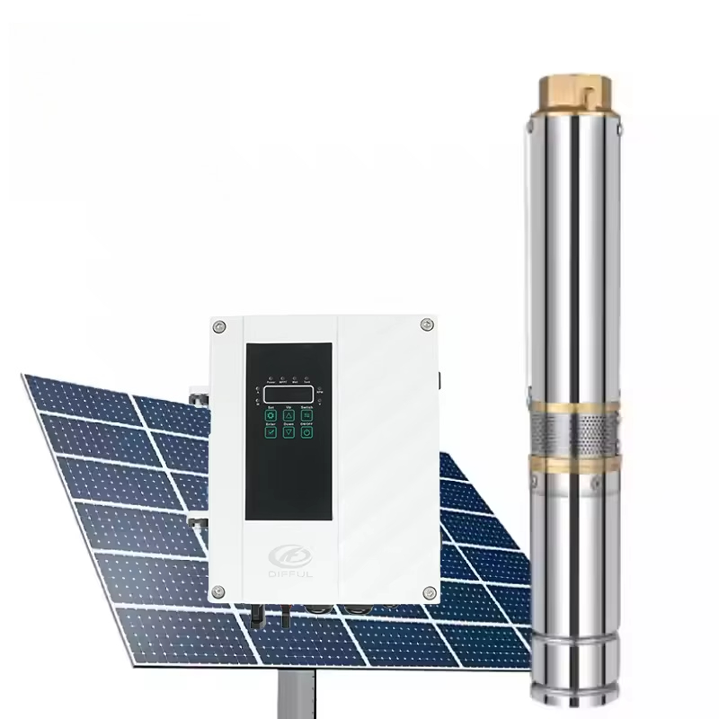 Solar Water Pump - Pompe à eau solaire submersible à