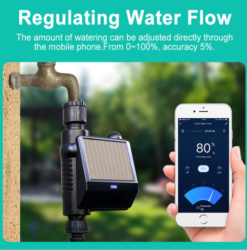Smart Life App contrôle jardin - Solar Water Pump avis et prix