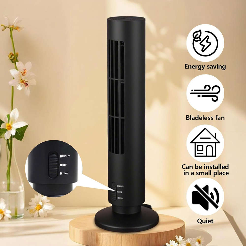 Ventilateur sans pales portabl - Mini Wind Turbine Vertical avis et prix