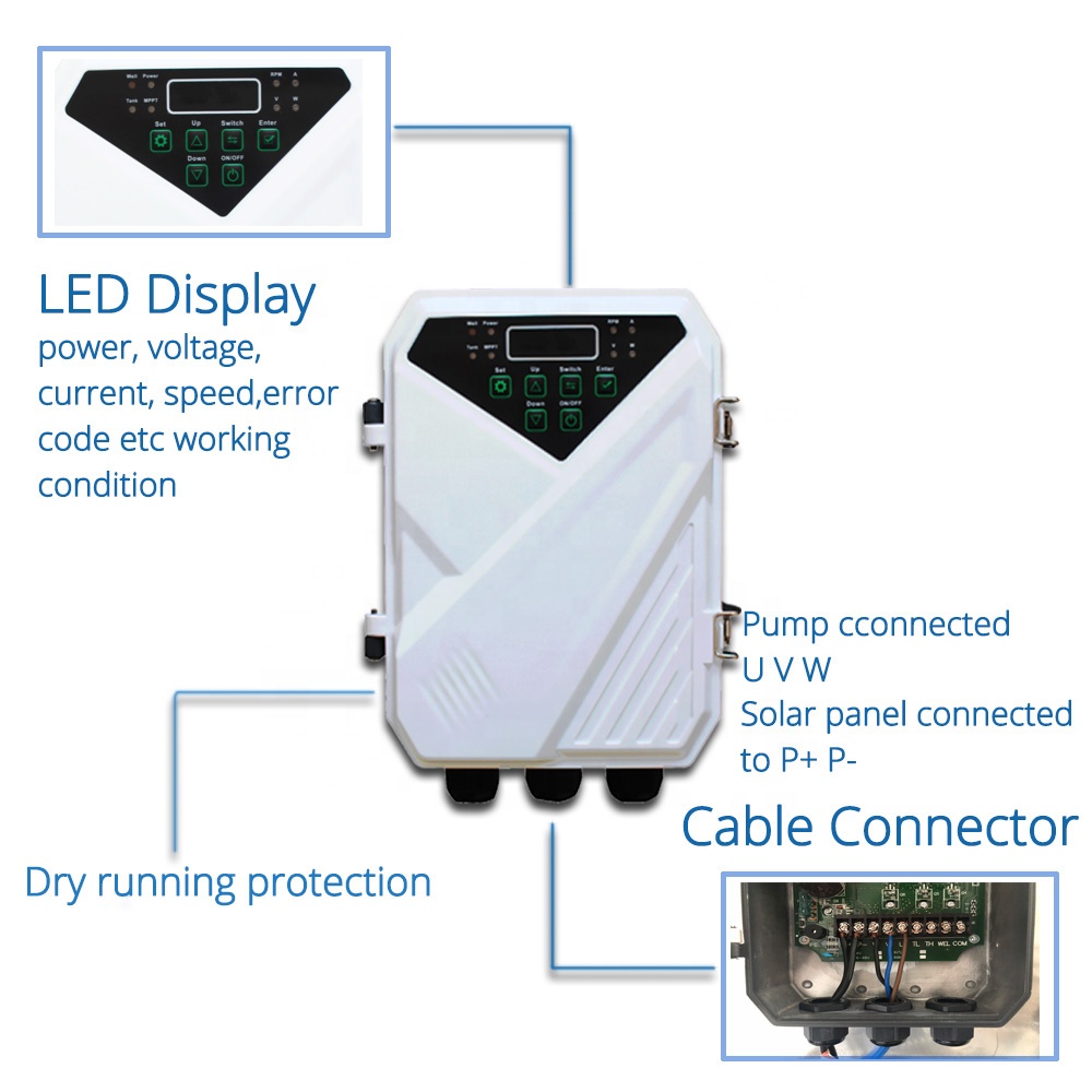 Pompe submersible solaire pour - Solar Water Pump avis et prix